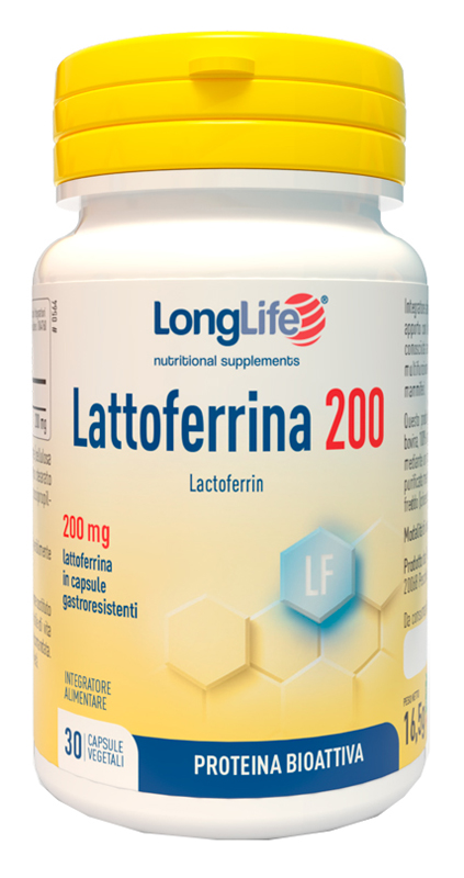 LONGLIFE LATTOFERRINA200 30 CAPSULE GASTRORESISTENTI - farmanauta.it