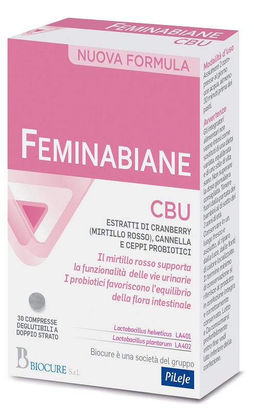 FEMINABIANE CBU 30 COMPRESSE - farmanauta.it