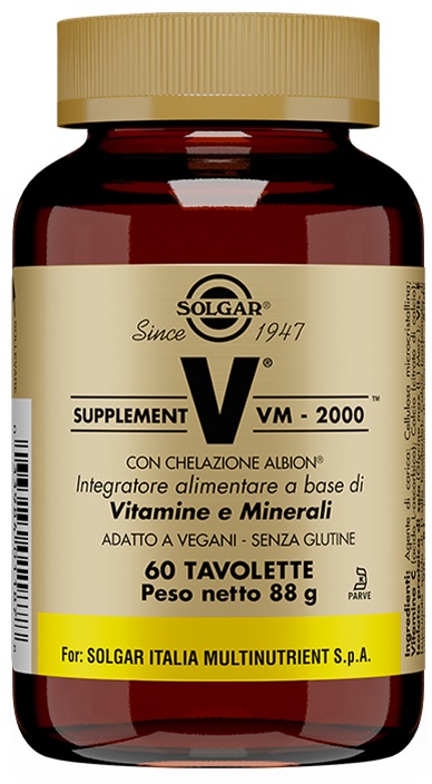 SUPPLEMENT VM 2000 60 TAVOLETTE - farmanauta.it