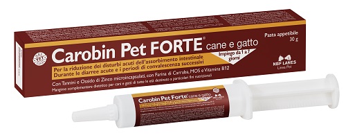 CAROBIN PET FORTE PASTA 30 G - farmanauta.it
