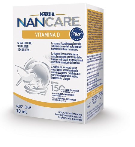 NANCARE VITAMINA D GOCCE 10 ML - farmanauta.it