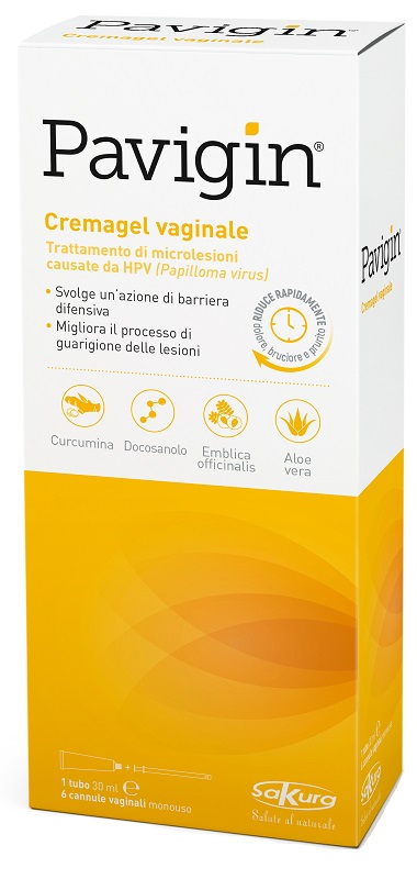 PAVIGIN CREMAGEL VAGINALE 30 ML CON 6 CANNULE VAGINALI MONOUSO - farmanauta.it