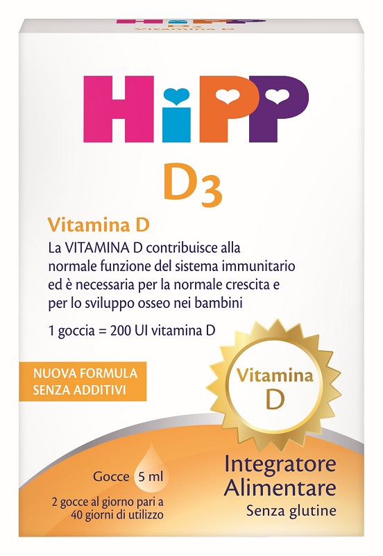 HIPP D3 5 ML NUOVA FORMULA - farmanauta.it