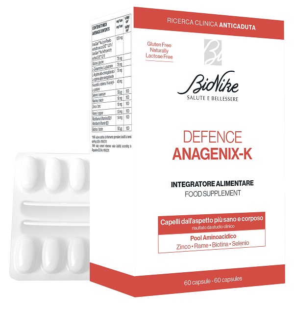 DEFENCE ANAGENIX K INTEGRATORE ALIMENTARE 60 CAPSULE - farmanauta.it