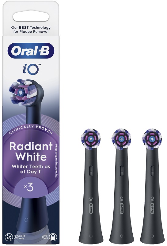 ORALB POWER REFILL IO 3D WHITE 3 PEZZI - farmanauta.it