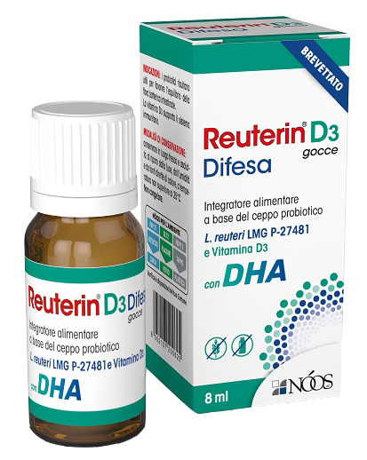 REUTERIN D3 DIFESA GOCCE CON DHA 8 ML - farmanauta.it