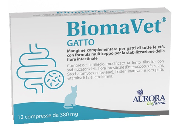 BIOMAVET GATTO 380MG 12 COMPRESSE - farmanauta.it