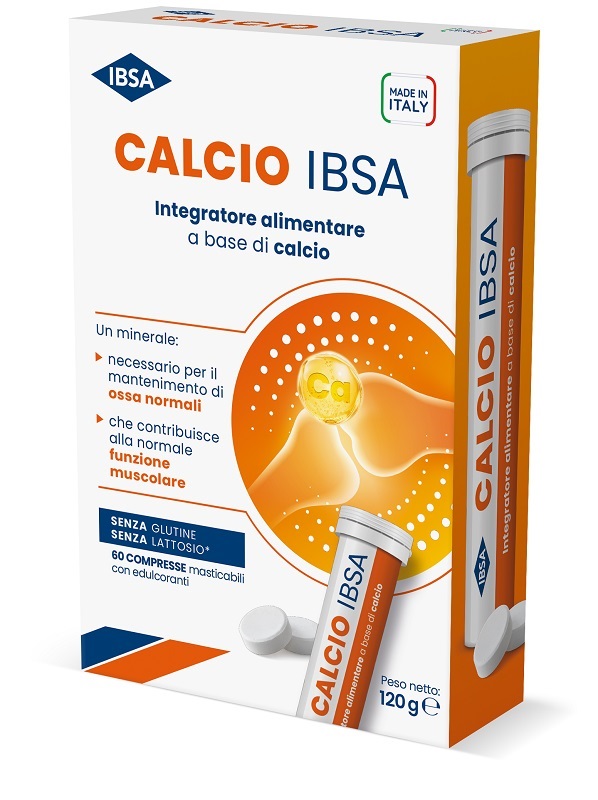 CALCIO IBSA 60 COMPRESSE - farmanauta.it