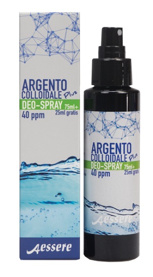 ARGENTO COLLOIDALE PLUS DEODORANTE SPRAY 75 ML + 25 ML - farmanauta.it