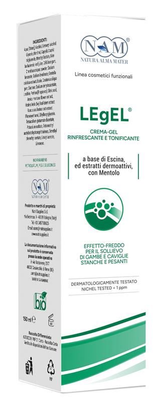 LEGEL CREMA-GEL RIFRESCANTE E TONIFICANTE PER GAMBE 150 ML - farmanauta.it