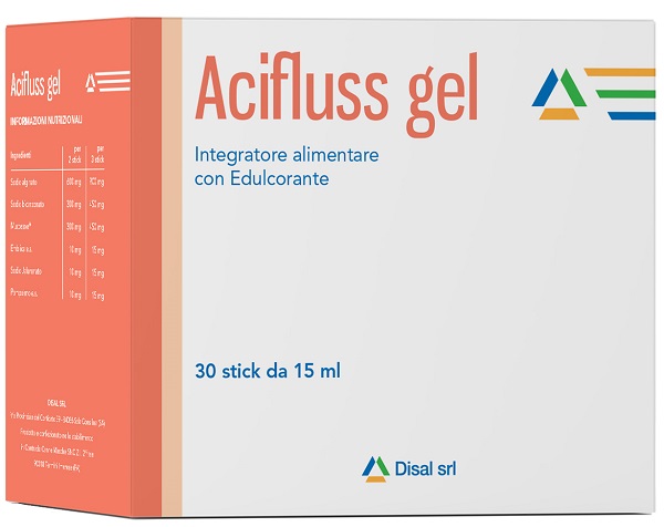 ACIFLUSS GEL 24 STICK 15 ML - farmanauta.it