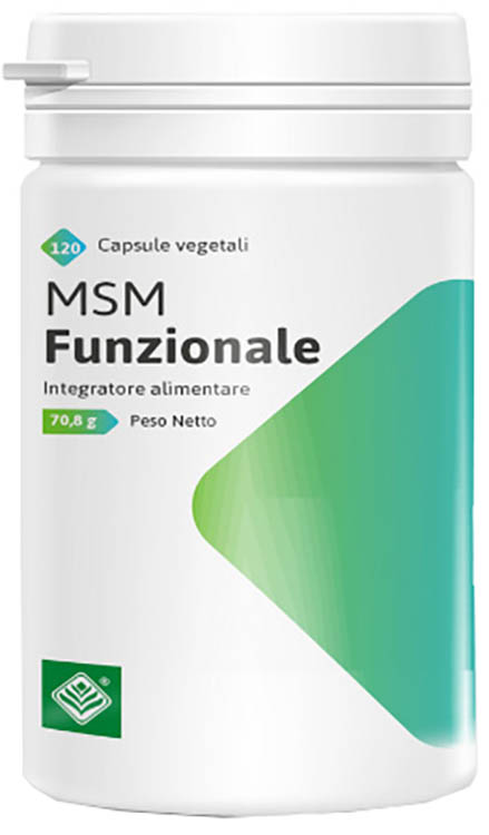 MSM FUNZIONALE 120 CAPSULE DA 590 MG - farmanauta.it