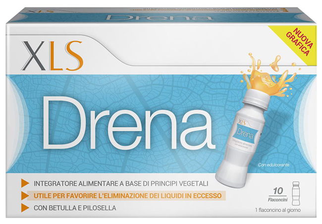 XLS DRENA 10 FLACONCINI X 10 ML - farmanauta.it