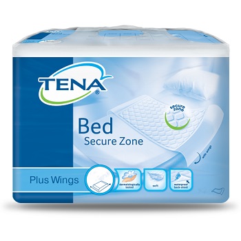 TRAVERSA PER INCONTINENZA TENA BED PLUS RIMBOCCABILE 80X180 CM PLUS 20 PEZZI - farmanauta.it