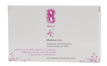 BIOPUR MAMMA DHA 30 COMPRESSE - farmanauta.it