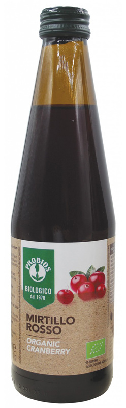 SUCCO DI CRANBERRY MIRTILLO ROSSO 330 ML - farmanauta.it