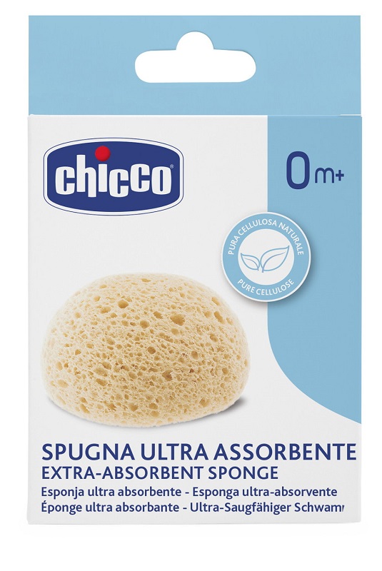 CHICCO SPUGNA ULTRASSOR IGIENE SICURA - farmanauta.it