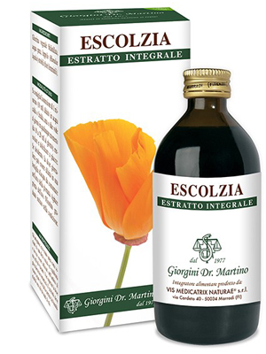 ESCOLZIA ESTRATTO INTEGRALE 200 ML - farmanauta.it