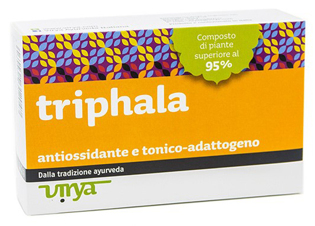 TRIPHALA VIRYA 60 COMPRESSE 500MG - farmanauta.it