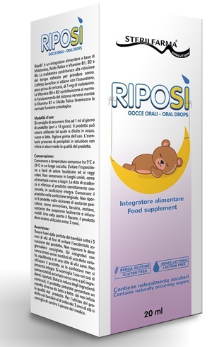 RIPOSI' NOTTE GOCCE ORALI 20 ML - farmanauta.it