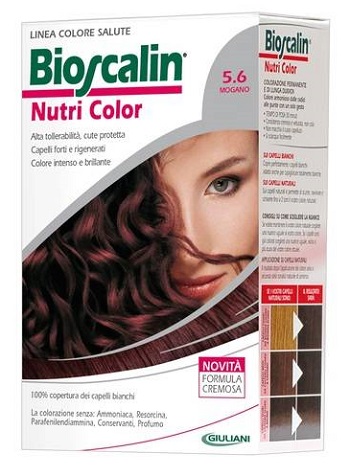 BIOSCALIN NUTRI COLOR 5,6 MOGANO SINCROB 124 ML - farmanauta.it