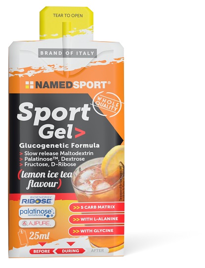 SPORT GEL LEMON ICE TEA 25 ML - farmanauta.it