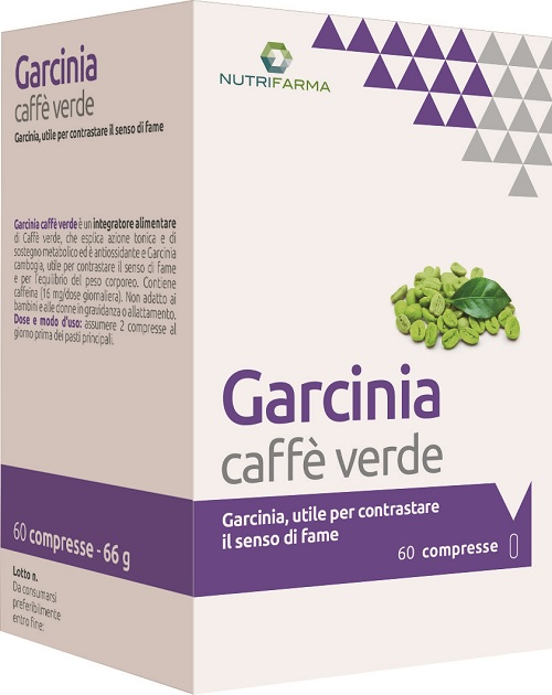 GARCINIA CAFFE' VERDE 60 COMPRESSE 66 G - farmanauta.it