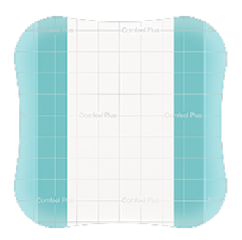 MEDICAZIONE SPECIALE ATTIVA TRASPARENTE CON IDROCOLLOIDE COMFEEL PLUS 10X10 CM 10 PEZZI - farmanauta.it