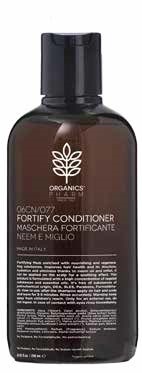 ORGANICS COSMETICS FORTIFY CONDITIONER NEEM OIL AND MILLET 250 ML - farmanauta.it