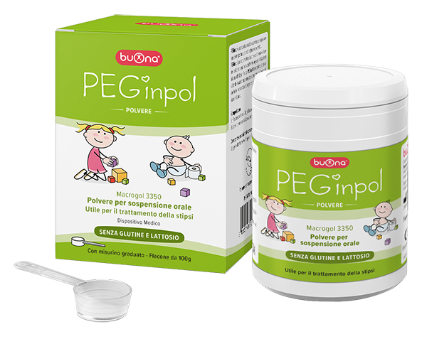PEGINPOL MACROGOL 3350 SOSPENSIONE ORALE 100 G - farmanauta.it