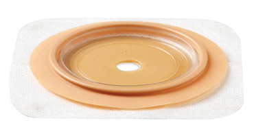 PLACCA NATURA+ PIANA RITAGLIABILE IN IDROCOLLOIDE STOMAHESIVE E CEROTTO POROSO FLANGIA 57 MM 5 PEZZI - farmanauta.it