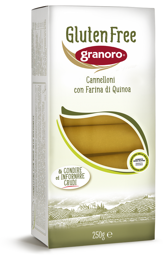GLUTEN FREE GRANORO CANNELLONI 250 G - farmanauta.it