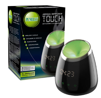 PUMILIO AROMA DIFFUSER TOUCH A ULTRASUONI - farmanauta.it