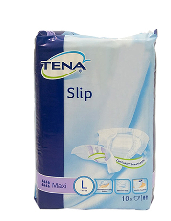 PANNOLONE PER INCONTINENZA A MUTANDINA TENA SLIP MAXI L 10 PEZZI - farmanauta.it