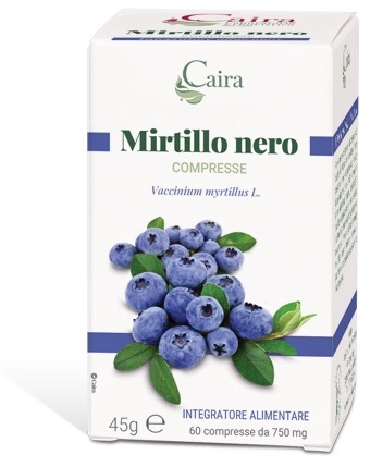 CAIRA MIRTILLO NERO 60 COMPRESSE - farmanauta.it