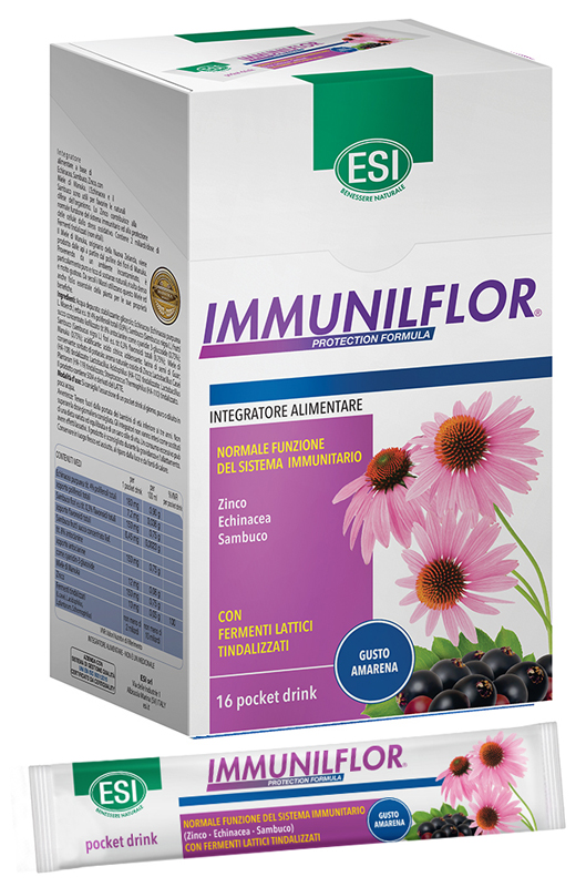 ESI IMMUNILFLOR 16 POCKET DRINK X 20 ML - farmanauta.it