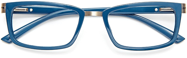 OCCHIALE DA LETTURA PREMONTATO TWINS PLATINUM LUGANO BLU +2,50 - farmanauta.it
