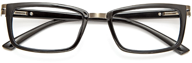 OCCHIALE DA LETTURA PREMONTATO TWINS PLATINUM LUGANO NERO +1,50 - farmanauta.it