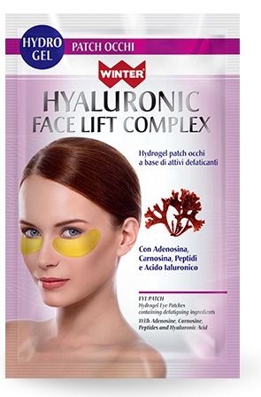 WINTER HYALURONIC FACE LIFT COMPLEX PATCH OCCHI RUGHE OCCHIAIE 2 PEZZI DA 1,5 G - farmanauta.it