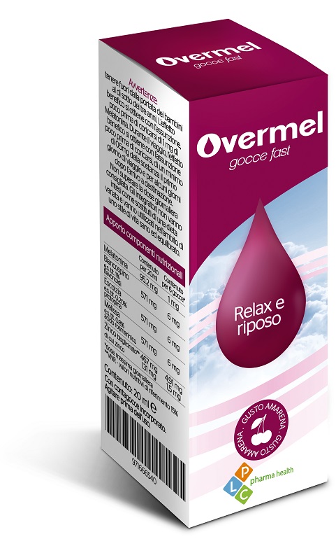 OVERMEL GOCCE FAST 20 ML GUSTO AMARENA - farmanauta.it