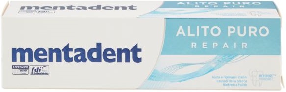 MENTADENT MAXIMUM PROTECTION ALITO PURO DENTIFRICIO 75 ML - farmanauta.it