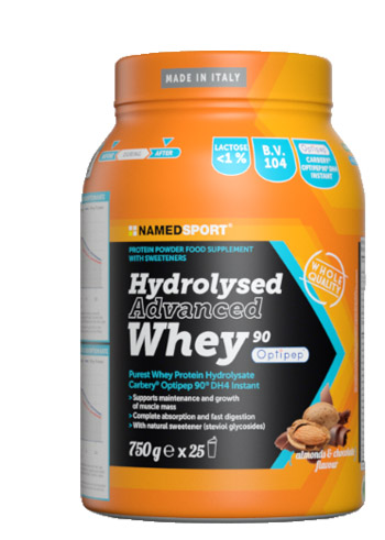 HYDROLYSED ADVANCED WHEY CHOCO ALMOND 750 G - farmanauta.it
