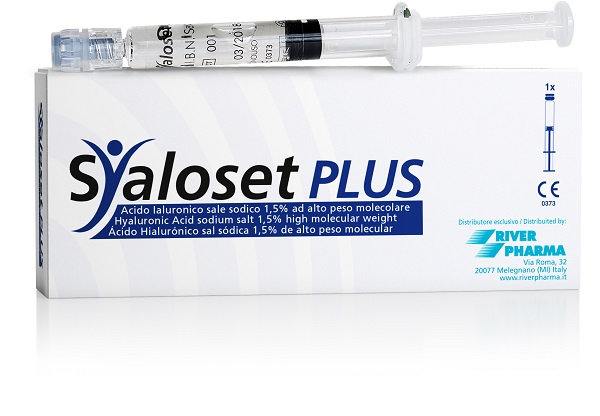 SIRINGA INTRA-ARTICOLARE SYALOSET PLUS ACIDO IALURONICO SALE SODICO 1,5% AD ALTO PESO MOLECOLARE 4 ML - farmanauta.it