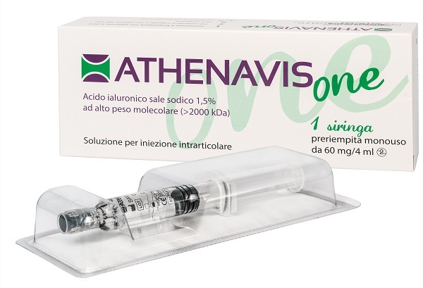 SIRINGA INTRA-ARTICOLARE ATHENAVIS ONE ACIDO IALURONICO 1,5% 4 ML - farmanauta.it