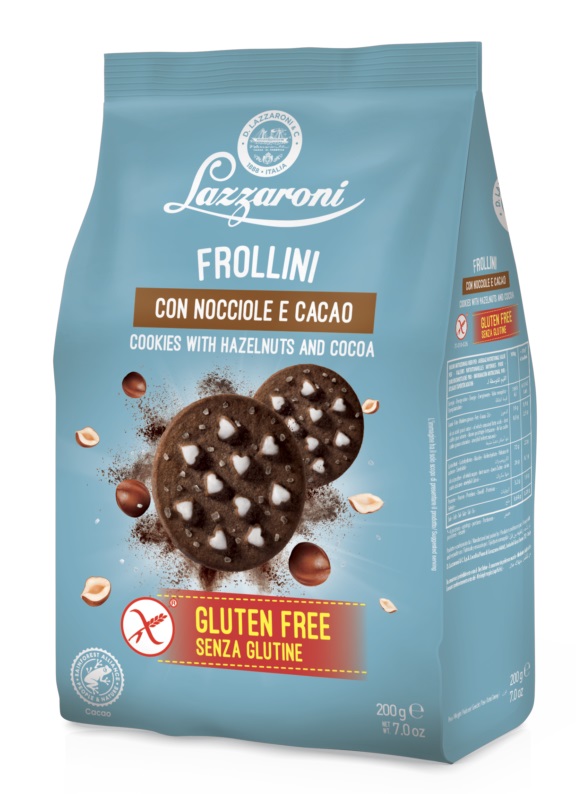 FROLLINI CACAO E NOCCIOLE 200 G - farmanauta.it