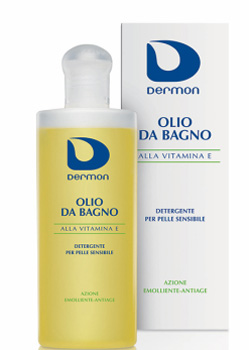DERMON OLIO DOCCIA VITAMINA E 200 ML - farmanauta.it