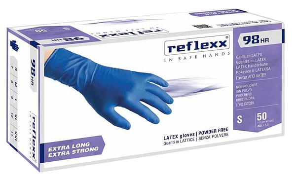 GUANTI LATTICE SENZA POLVERE LARGE 100 PEZZI - farmanauta.it