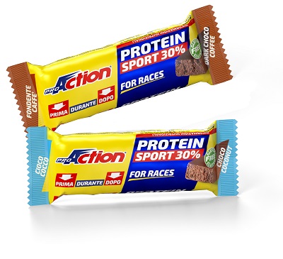 PROACTION PROTEIN SPORT 30% CIOCCOLATO AL LATTE COCCO - farmanauta.it