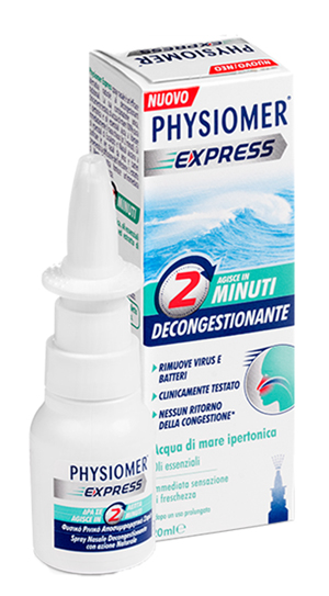 SPRAY NASALE PHYSIOMER EXPRESS SPRAY 20 ML - farmanauta.it