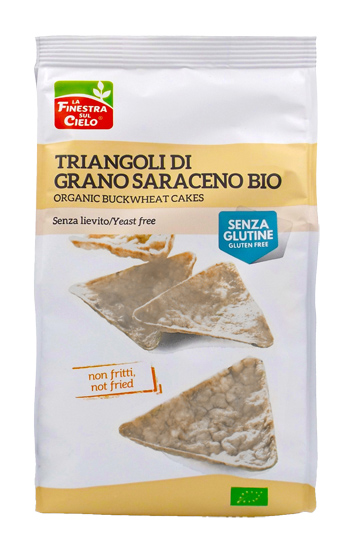 TRIANGOLI DI GRANO SARACENO BIO 100 G - farmanauta.it